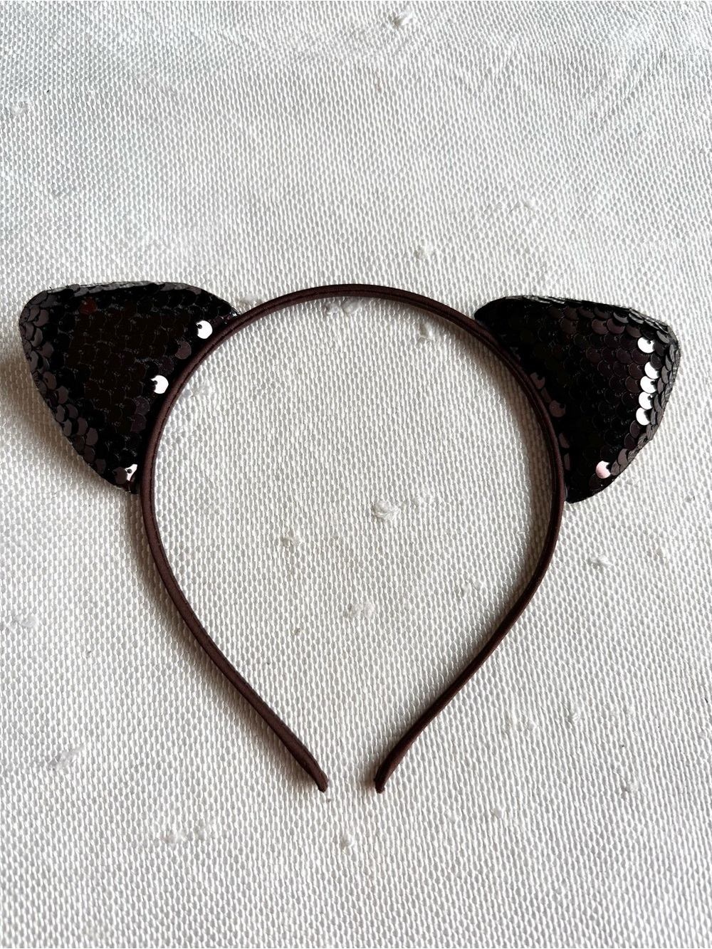 Sequin Cat Ear Headband